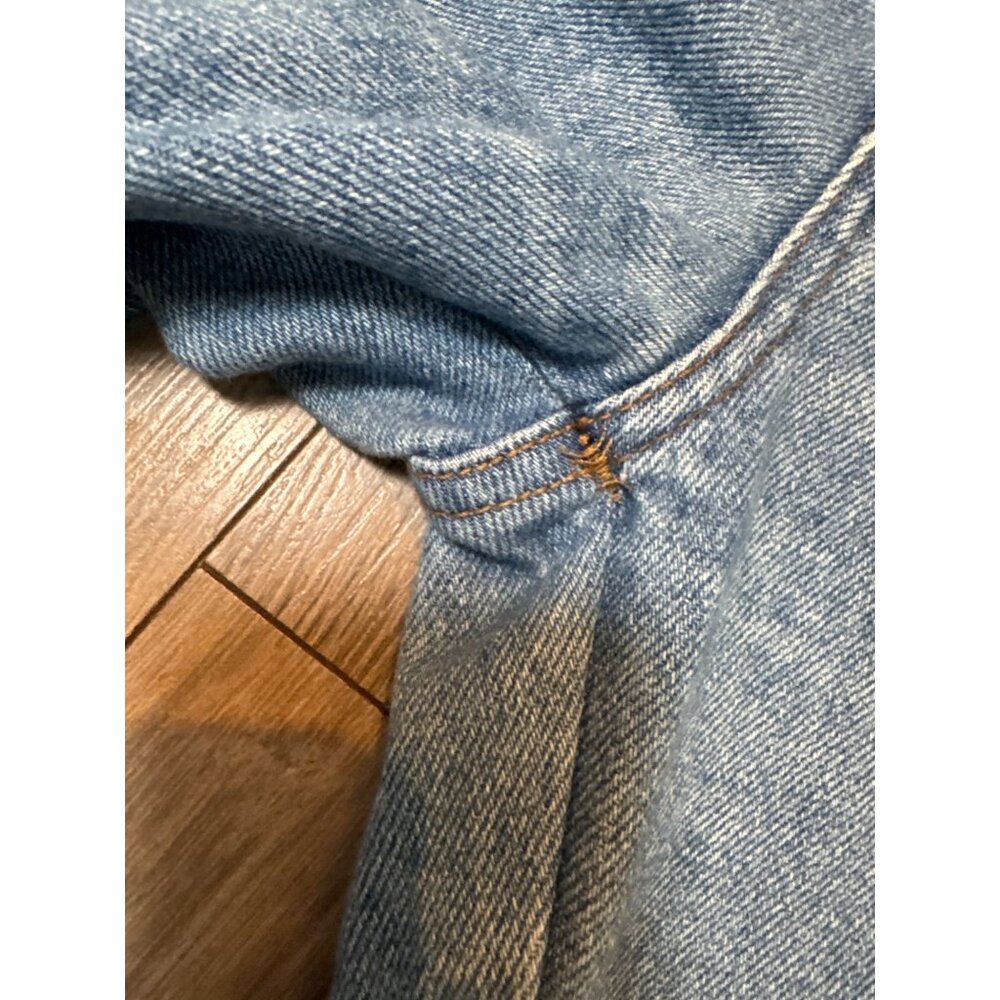 Vintage Diamond Double U Lesotho Made Blue Denim Jeans Size 36 Western - Picture 6 of 9